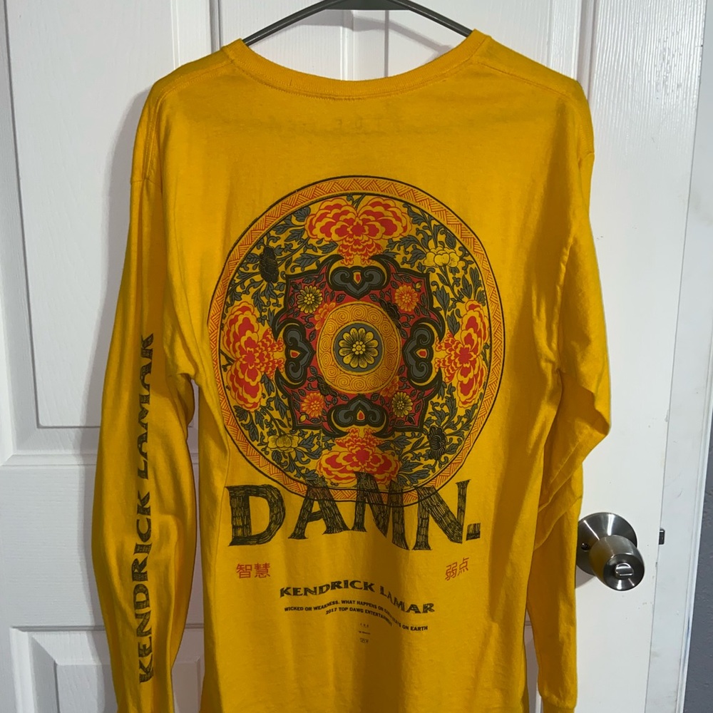 Yellow long sleeve T